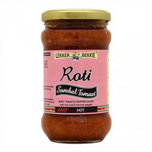 LEKKER BEKKIE Bread Spicy Tomato Pepper Sauce 290ml