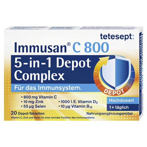 Tetesept Immusan C 800 Depot Complex Tablets