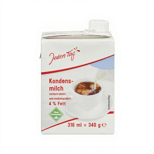 Jeden Tag Condensed Milk 4% Fat 340g