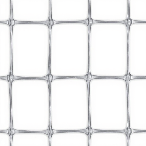 Tenax Millennium Silver 1x25m, UV/Impact-Resistant Fencing Net