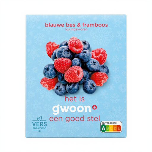 G'woon Blauwe Bessen & Frambozen - 250 g