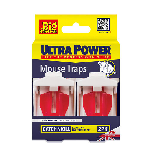 Big Cheese Ultrapower Mouse Traps 2pk