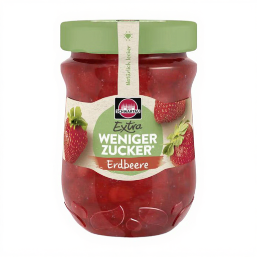 Schwartau Extra Less Sugar Strawberry Jam 300g