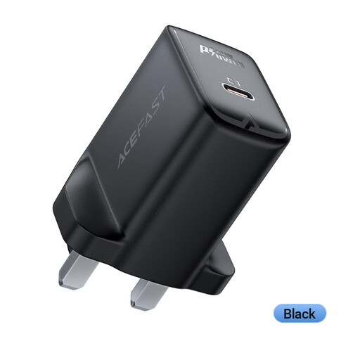 ACEFAST A4 PD20W Single USB-C Charger Black