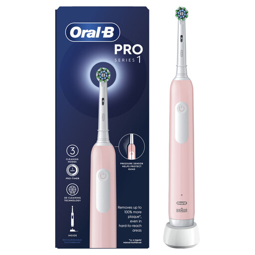 Oral-B Pro 1 Electric Toothbrush in Pink