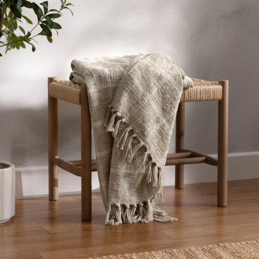 Yard Throw Beni Stone/Natural 130x180cm