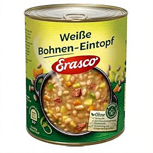 Erasco White Bean Stew with Bacon 800g