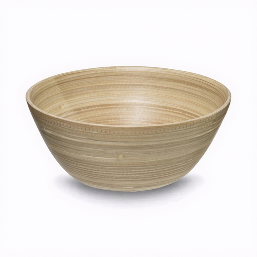 17cm Natural Bamboo Salad Bowl