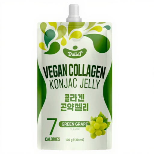 Gelée de Konjac Delief au Raisin Vert
