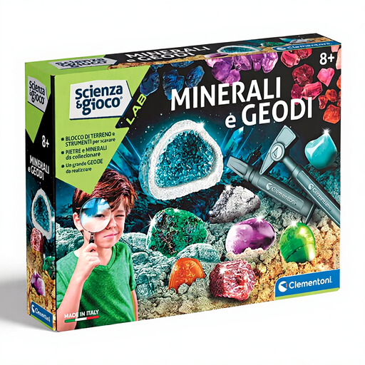 Clementoni Minerals and Geodes Kit