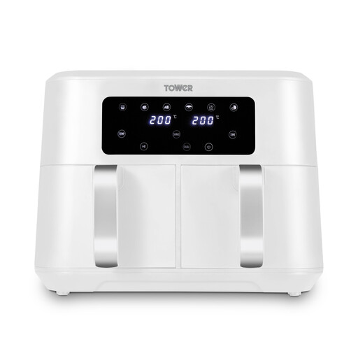 Tower T17137WHT Vortx Dual Basket Air Fryer