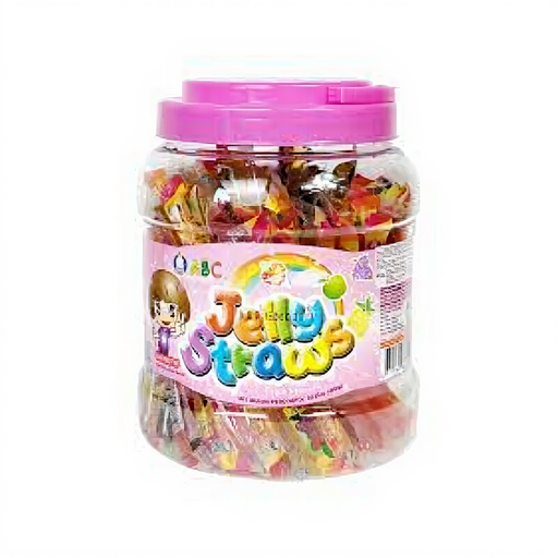 ABC JELLY Straws Assorted Fruit Flavour 1000g