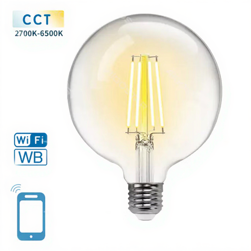 Aigostar Smart Dimmable LED Bulb G80 E27