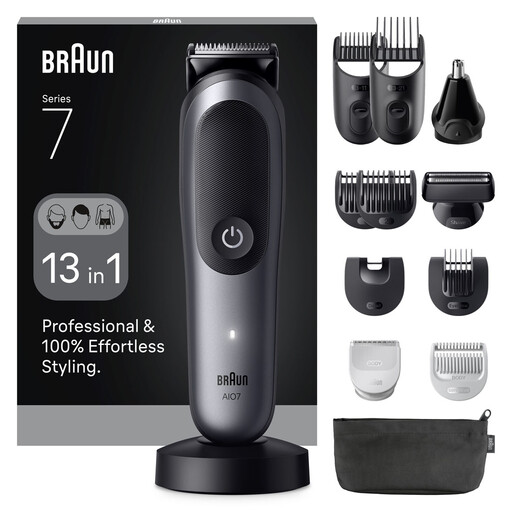 Braun All-in-One Series 7, 13-in-1 Grooming Kit, AIO7560