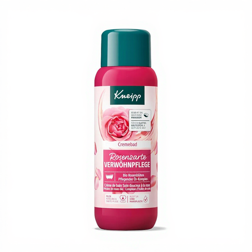 Kneipp Cream Bath Rose Tender Pampering Care 400 ml