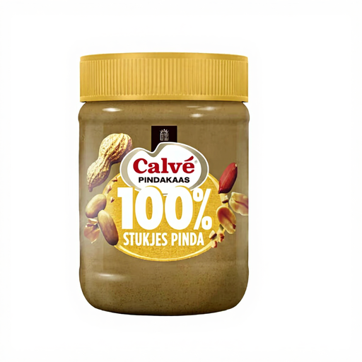 Calvé Pindakaas 100% Pinda Grof - 350 g