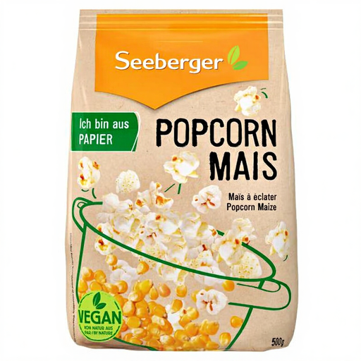 Seeberger Popcorn Corn Kernels 500g