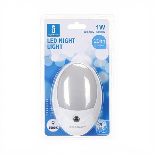 Aigostar LED Night Light with Day/Night Sensor