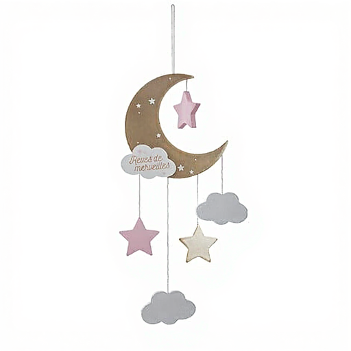 PINK MOON HANGING DECO