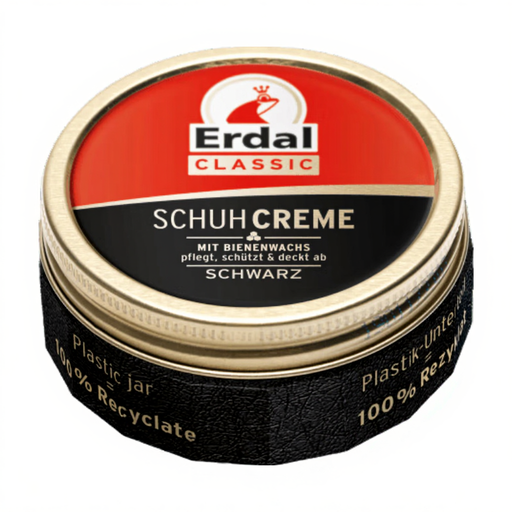 Erdal shoe polish black 75ml