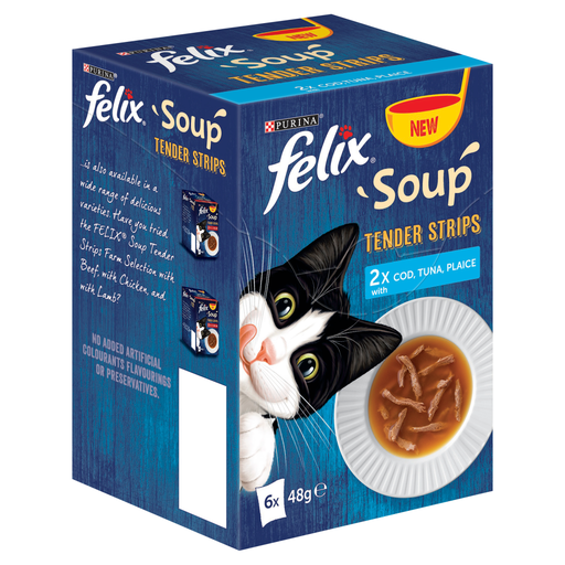 Felix Soup Tender Strips Fish Selection