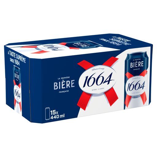 1664 Biere 15Pk - 4.6% 15X440ml