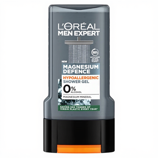 L'Oreal Men Expert Magnesium Defence Hypoallergenic Shower Gel - 300 ml