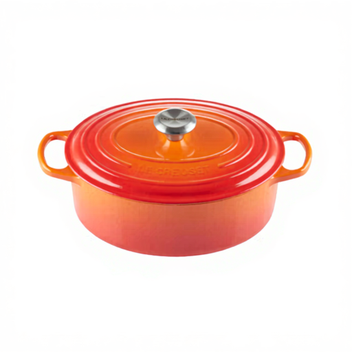 Le Creuset Signature Gusseisen-Bräter, Oval, 29 cm, Volcanic