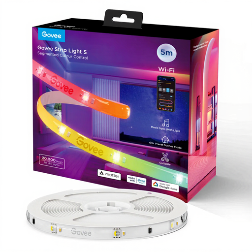 Govee RGBIC Wi-Fi + Bluetooth LED Strip Lights