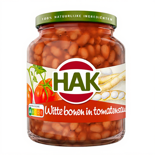 Hak White Beans In Tomato Sauce - 360 g