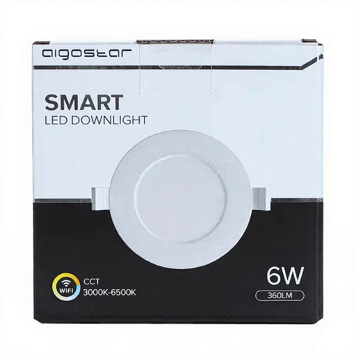 Aigostar slim smart WiFi LED ceiling light 6 W