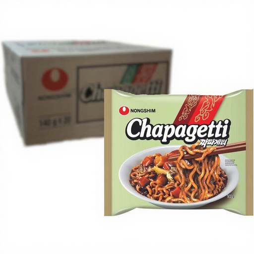 NongShim - Chapagetti Instant Fried Noodles - 140g x 20pcs - Value Pack