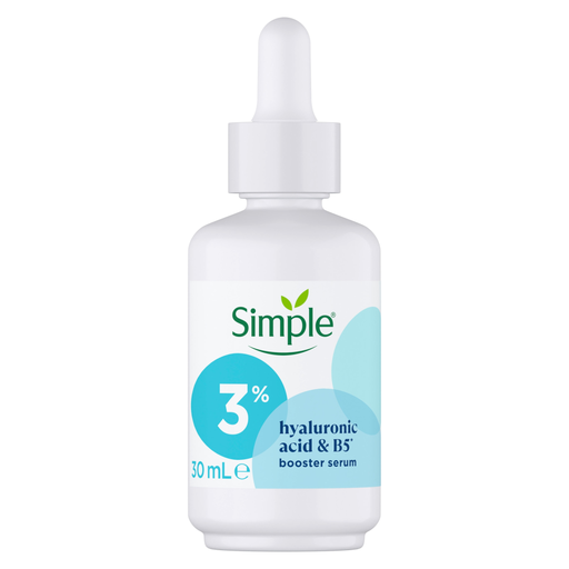 Simple 3% Hyaluronic Acid + B5 Booster Serum 30ml