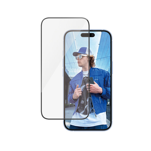 PanzerGlass Screen Protector iPhone 16 15 Ultra Wide Fit
