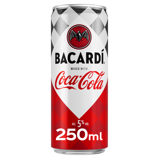 Bacardi & Coca-Cola 250ml (ABV 5%)