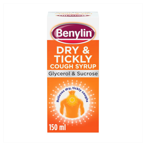 Benylin Dry & Tickly Cough Syrup for Adults & Children - 150ml