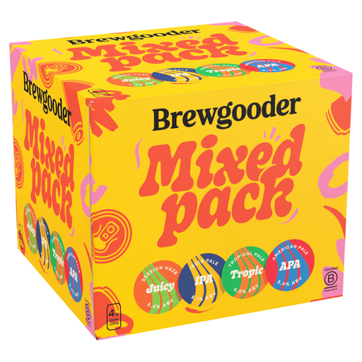 Brewgooder Mixed Pack 4 X 330ml