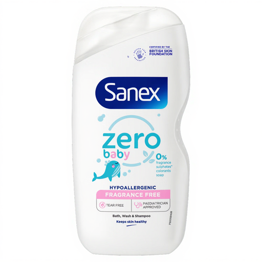 Sanex Hypoallergenic Baby Bath Foam & Shampoo