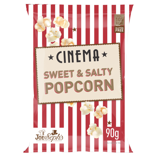 Joe & Seph's Cinema Sweet and Salted Popcorn Sharing Bag 90g