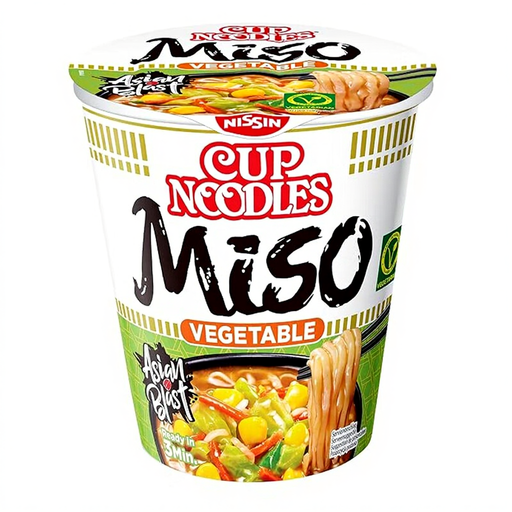 NISSIN Cup Noodle Veggie Miso