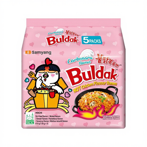 Samyang Buldak Hot Chicken Carbonara Ramen