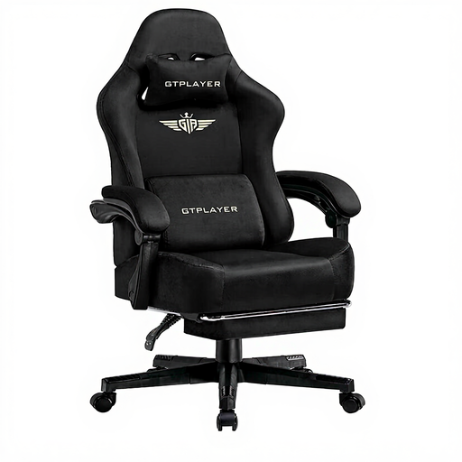 GTPLAYER Gaming/Office Chair in schwarzem Stoff