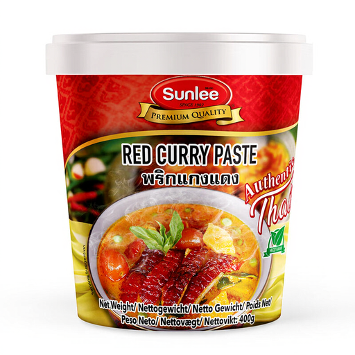 Sunlee Vegan Red Curry Paste 400g