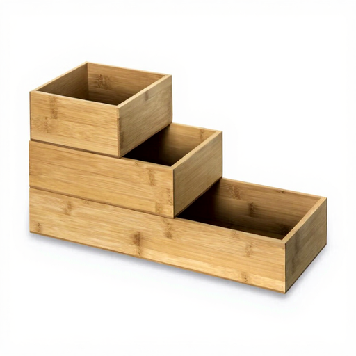 5five Set de 3 Organisateurs de Tiroirs en Bois