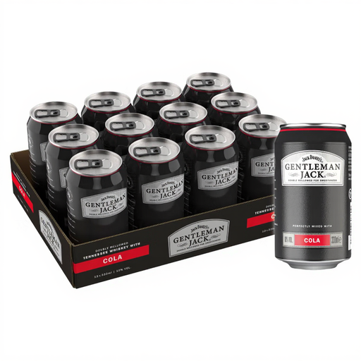 Jack Daniels Gentleman Jack & Coca Cola 12er Pack