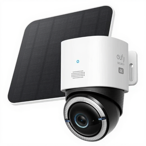 eufy 4G LTE Caméra de Sécurité avec Panneau Solaire