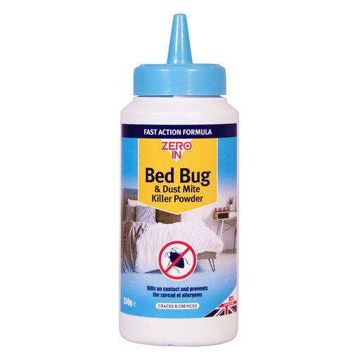 Zero In Bed Bug and Dust Mite Killer Powder 250g