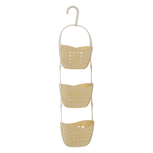 Essentials by Premier 3 Tier Cream Shower Caddy