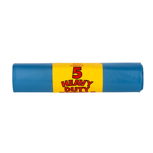 Royal Markets Blue Rubble Sacks, Roll of 5