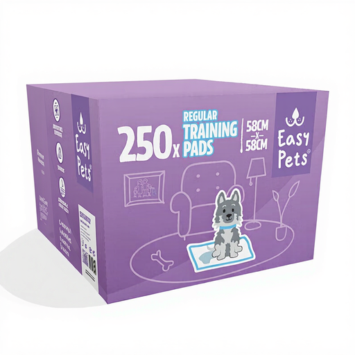 EASYPETS PUPPY PADS 58X58CM 250PCS